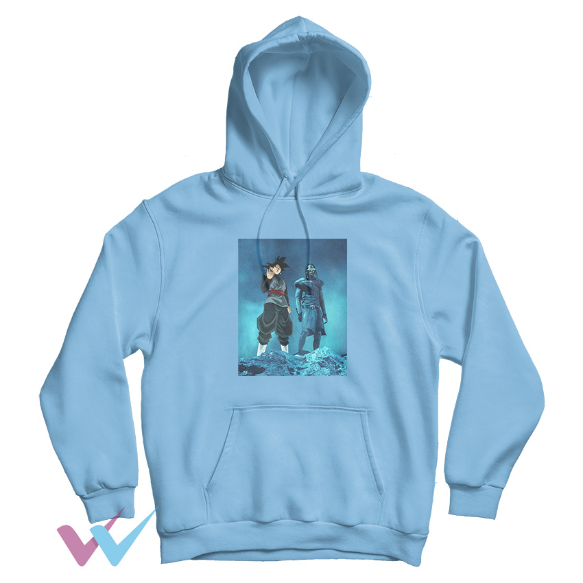 Goku Black Dragon Ball x Travis Scott Utopia Hoodie Front