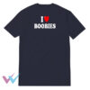 Heavy Cotton I Love Boobies T-Shirt