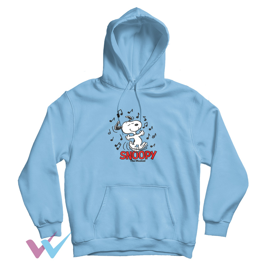 New Peanut Snpy The Musical Hoodie