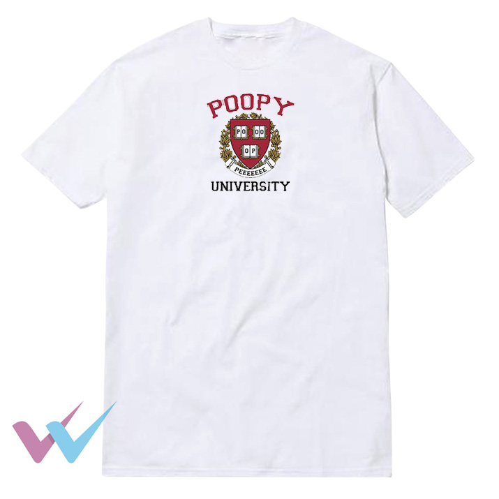 Poopy University Markus Pork T-Shirt FRONT