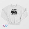 Pussy Builds Strong Bones Sweatshirt Black