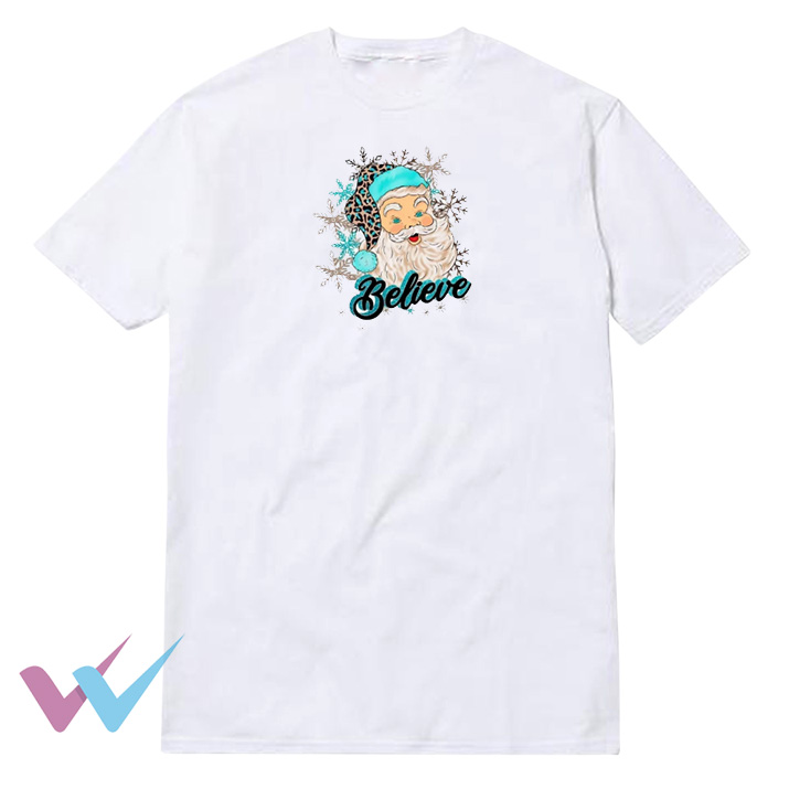 Santa Believe Christmas T-Shirt