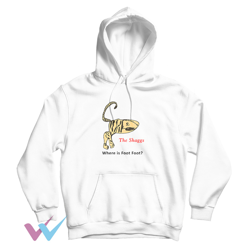 The Shaggs Where Is Foot Foot Hoodie FRONT