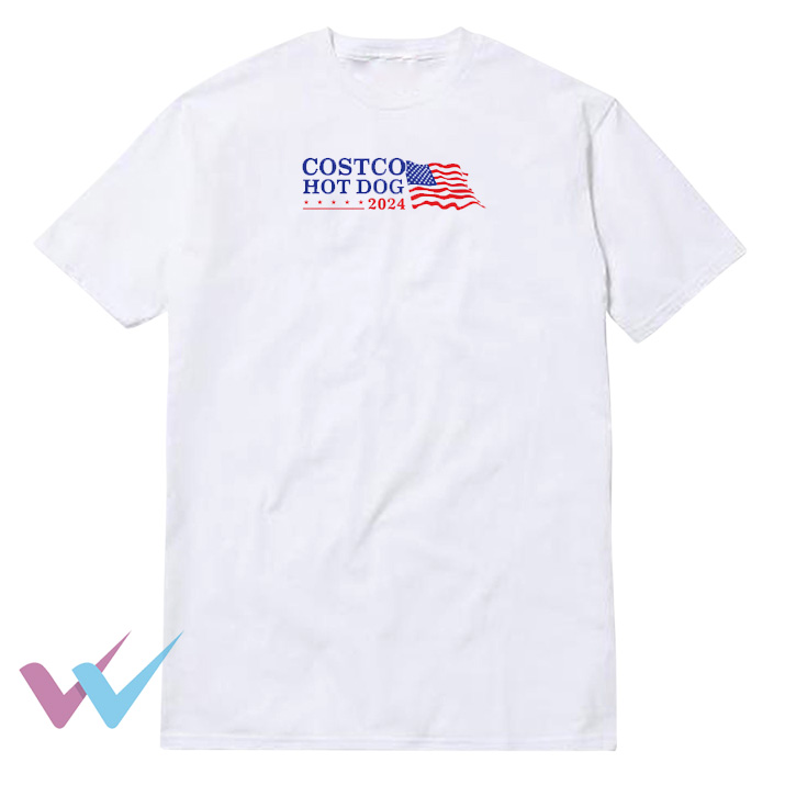 Costco Hot Dog 2024 Heavy Cotton T-Shirt