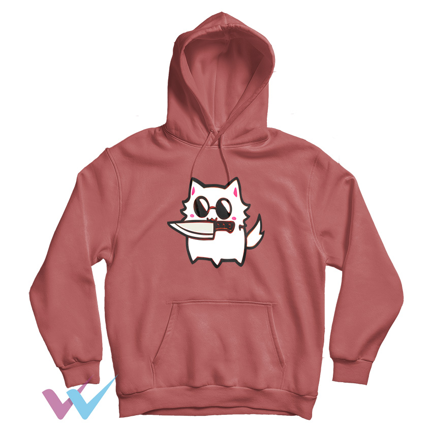 Gojo Cat Knife Unique Hoodie