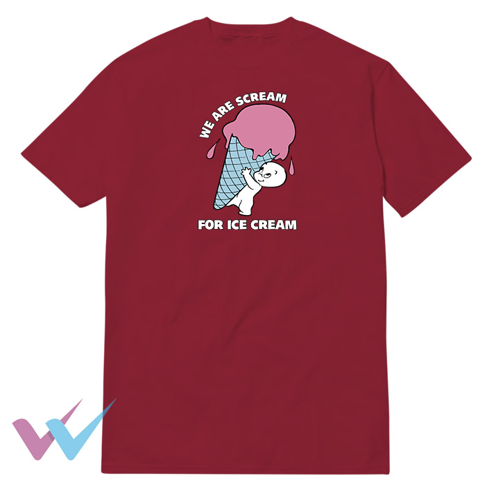 We Are Scream For Ice Cream Casper T-Shirt