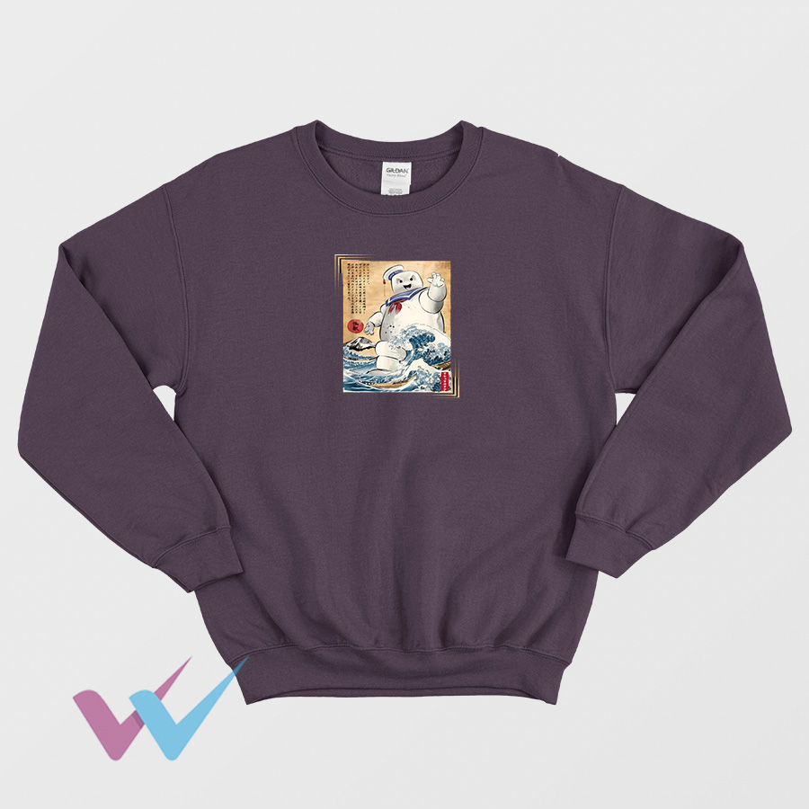 Funny Marshmazila Marshmallow in Japan Sweatshirt