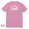 I Love Canadian Oil Sands Graphic Unique T-Shirt