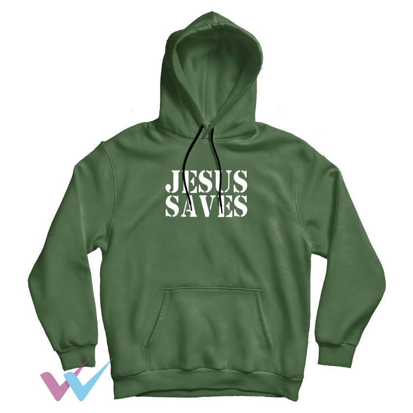 Jesus Saves Hoodie Impressy