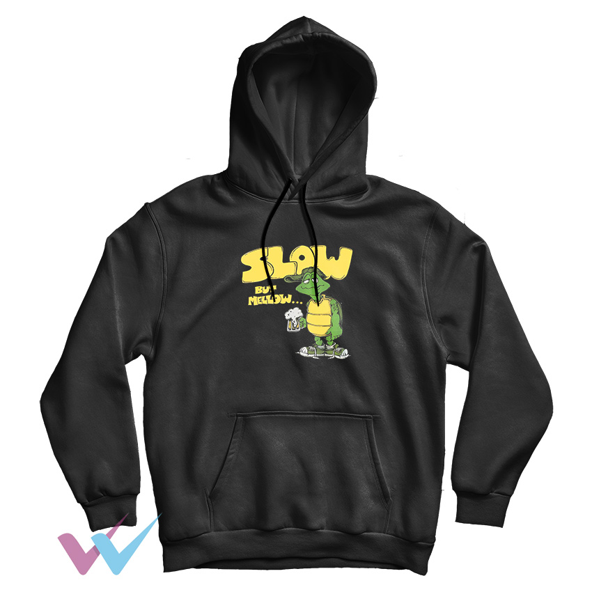 Turtle Beer Slow But Mellow Funny Hoodie