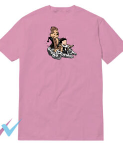 New Chewie And Han Calvin And Hobbes T-Shirt