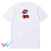 Red Cherry Kiss Clipart T-Shirt