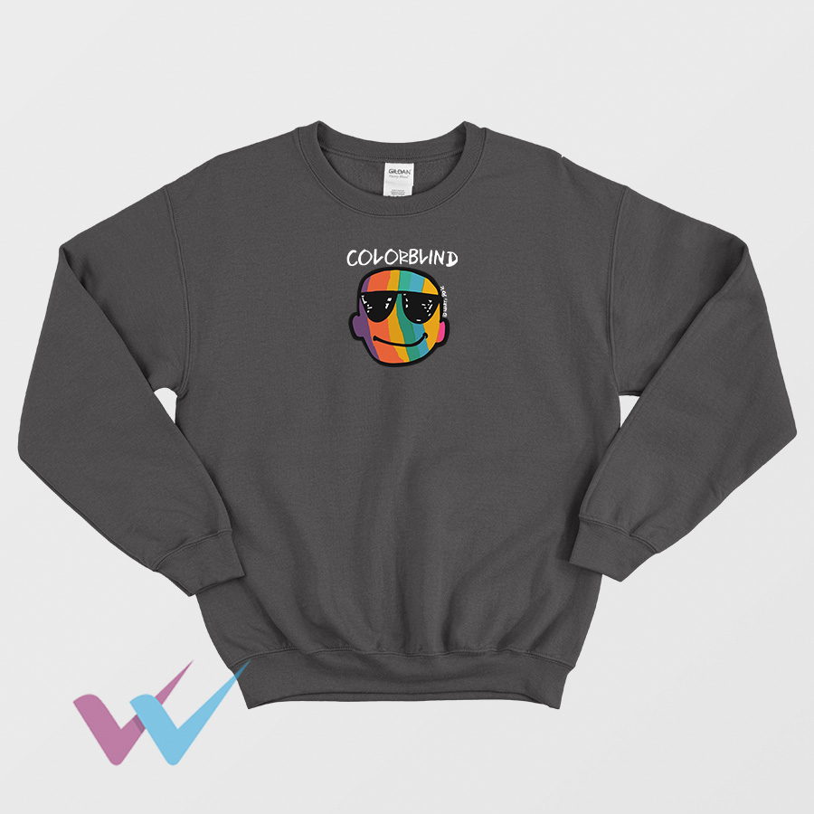 Colorblind Funny Sweatshirt