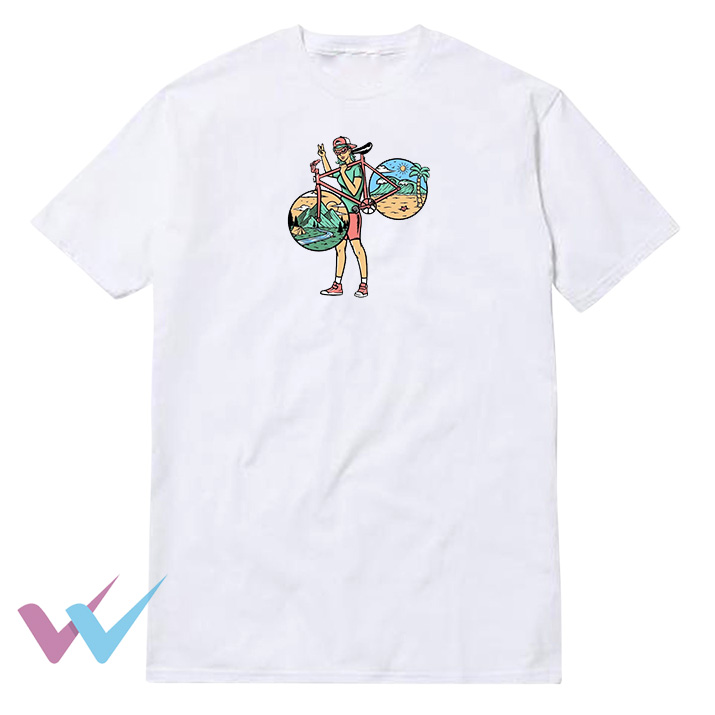 Natural Compass Illustration T-Shirt