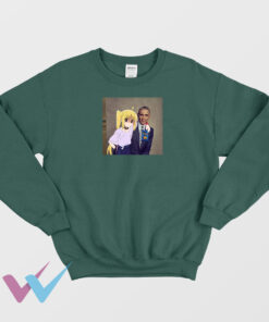 Obama With Anime Sweatshirt