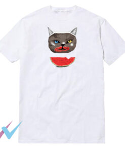 Watermelon Cat Unique T-Shirt