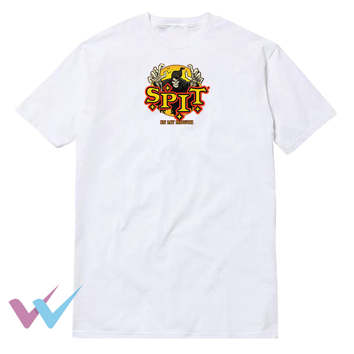 Spit In My Mouth Spirit Halloween T-Shirt Front