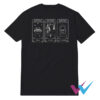 Fangs Demons Tombstones Tarot T-Shirt