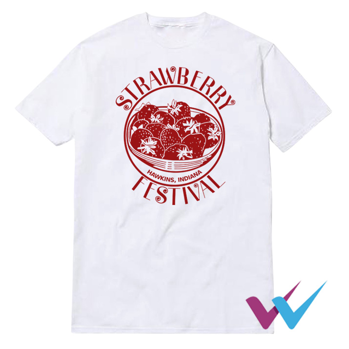 Strawberry Festival Hawkins Indiana Stranger Things T-Shirt