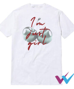I'm Just A Girl Cherry T-Shirt