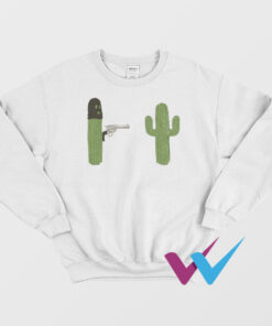 Phil Miller The Last Man On Earth Stick'em Up Cactus Sweatshirt