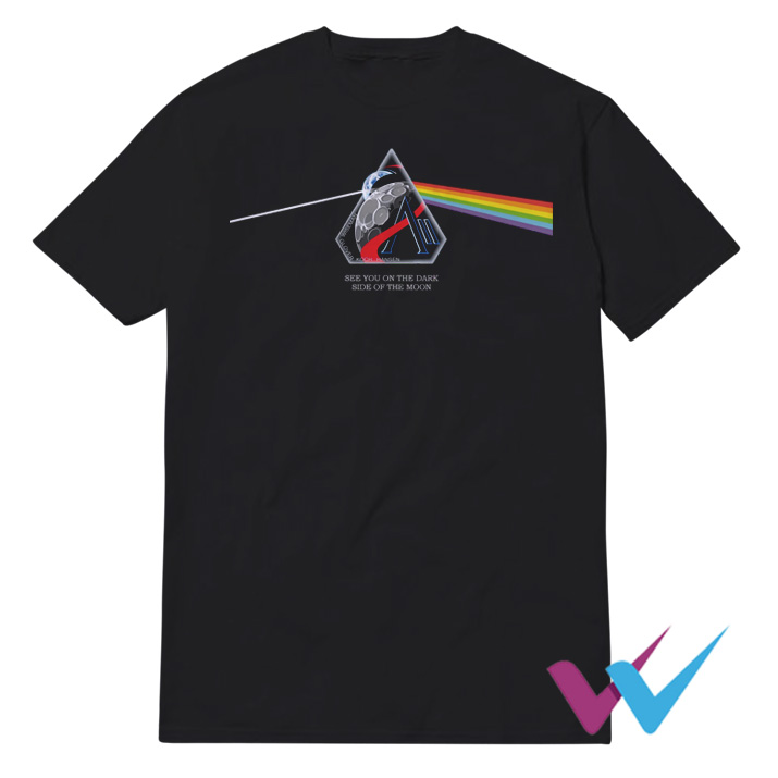 The Dark Side Of The Moon Artemis II T-Shirt