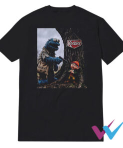 Cookie Monster Edgy Elf Keebler T-Shirt