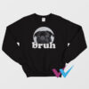 Dog Pug Says Bruh Sweatshirt