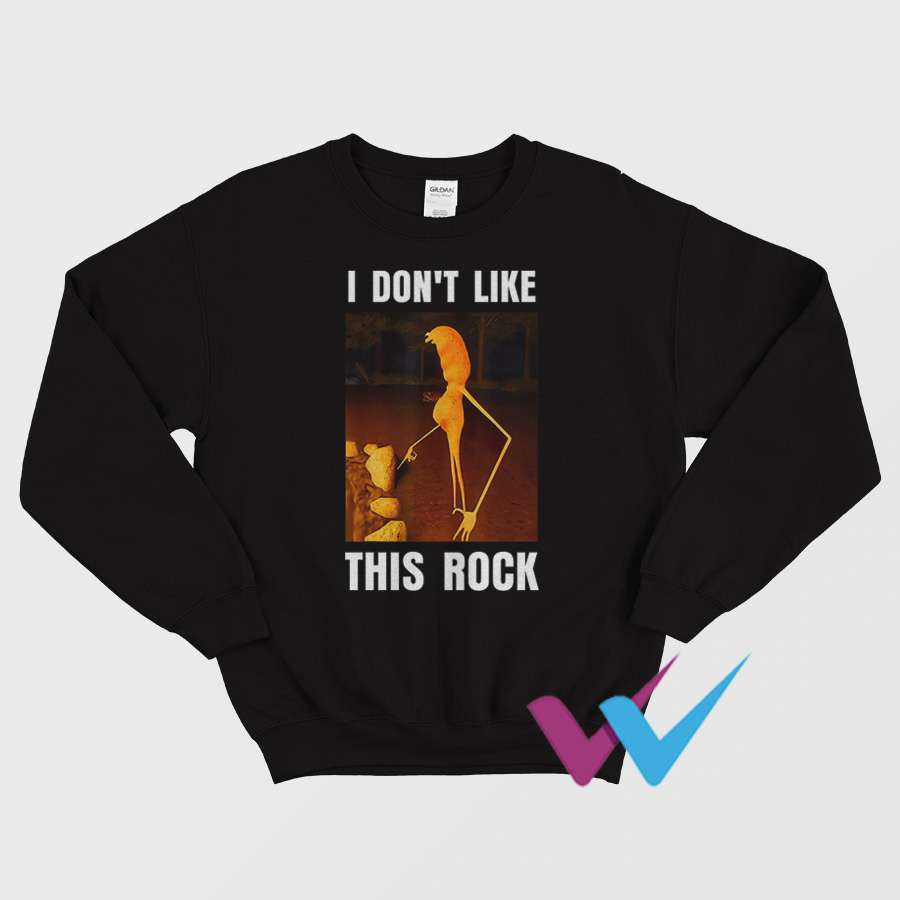 Marcus The Worm I Don't Like This Rock Sweatshirt