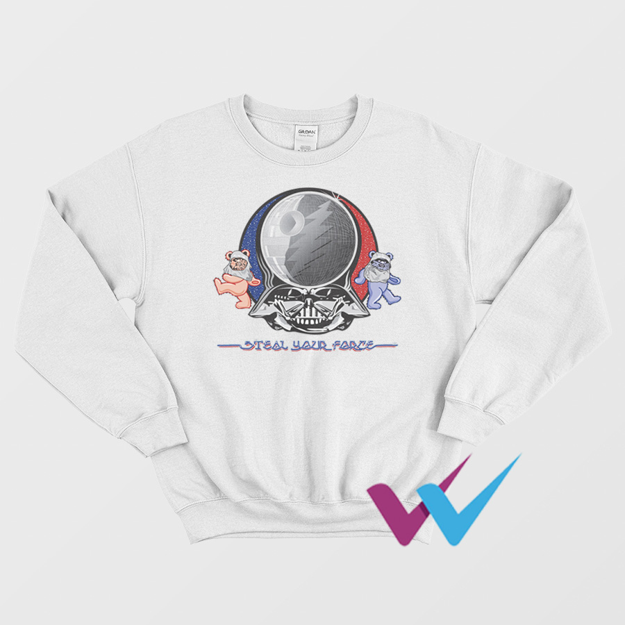 Steal Your Face Grateful Dead Darth Vader Sweatshirt